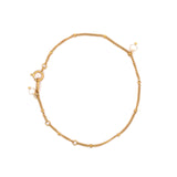 Aush Fußkette Gold