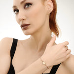 Gecylc Armband Rose