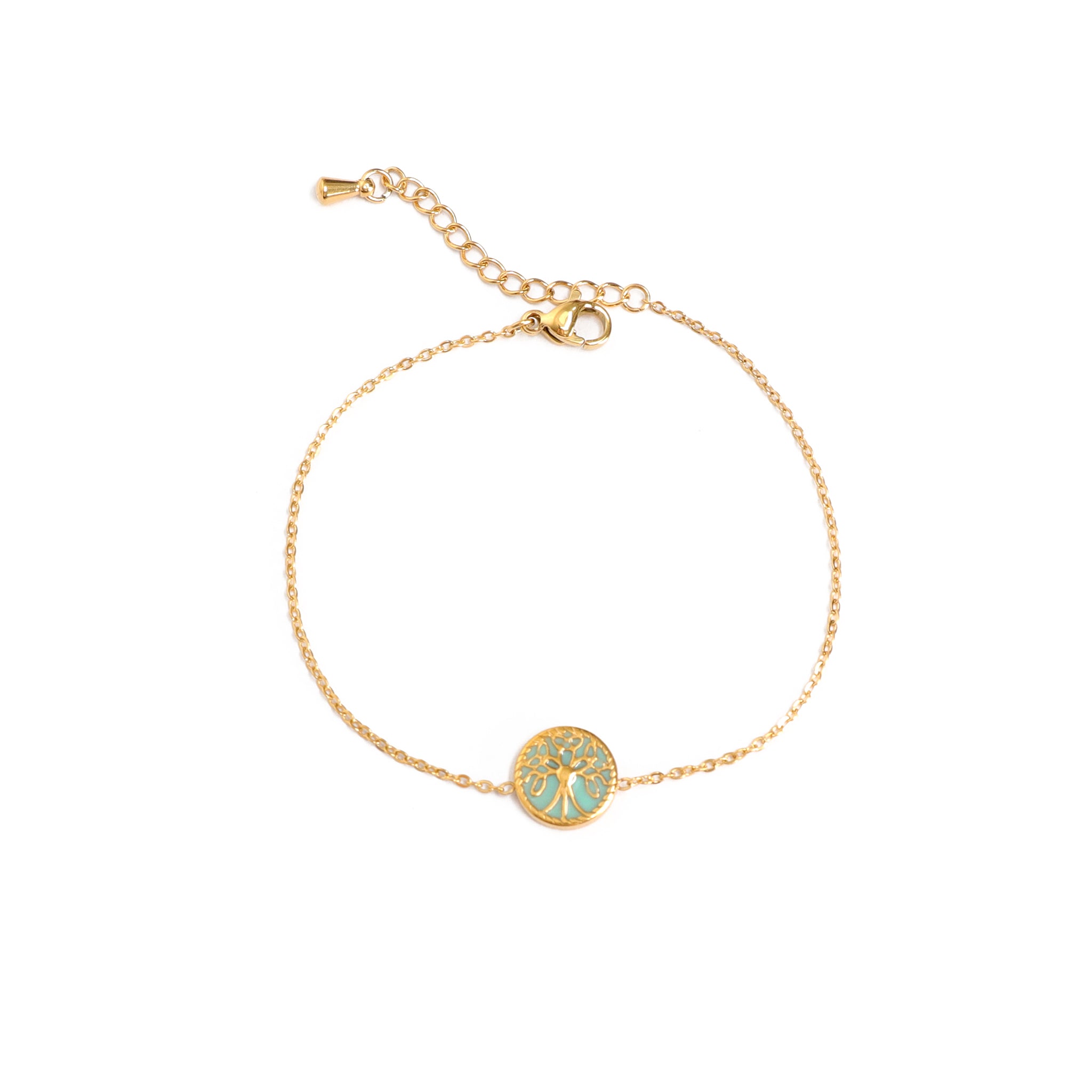 Kirestin Türkis Armband Gold