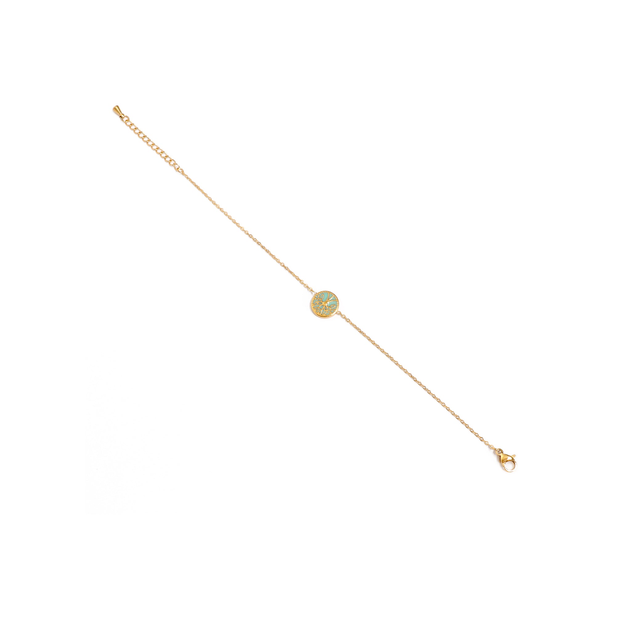 Kirestin Türkis Armband Gold