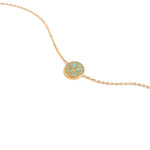 Kirestin Türkis Armband Gold