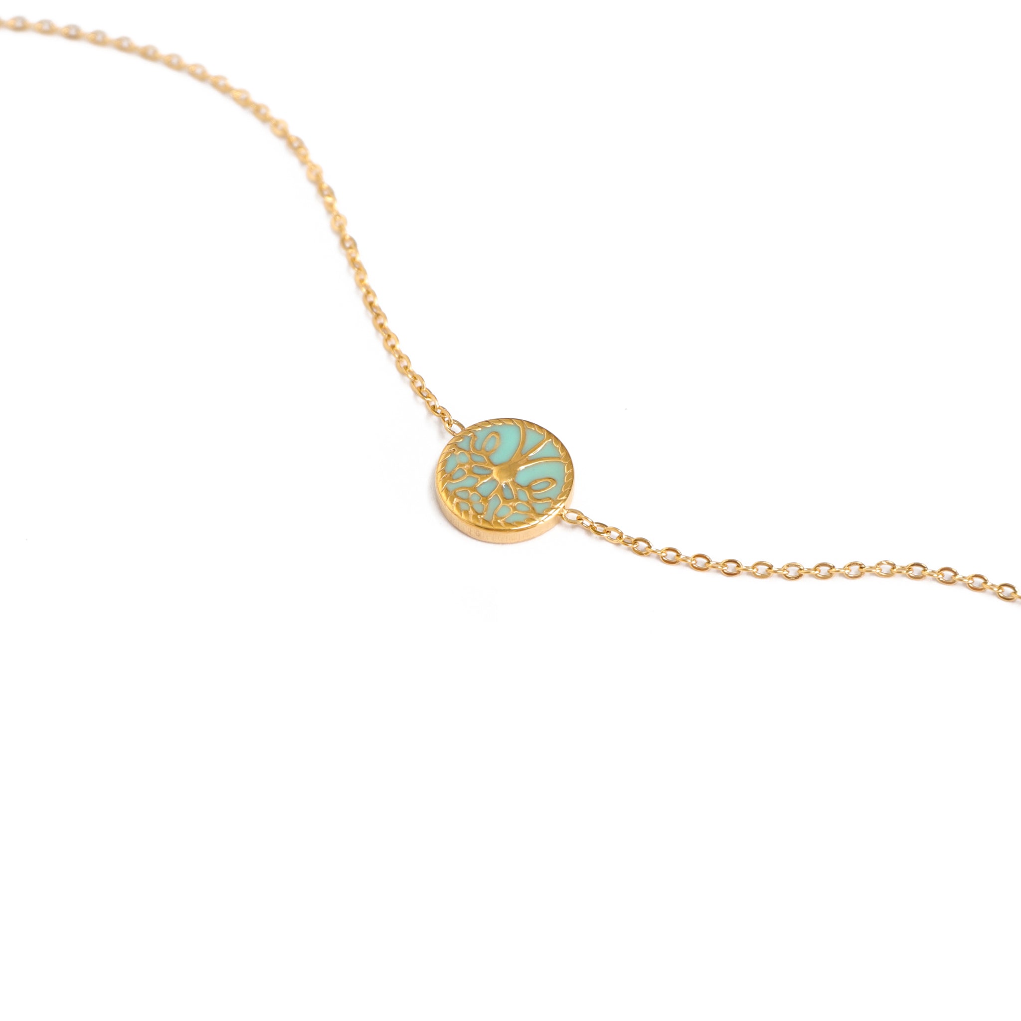 Kirestin Türkis Armband Gold