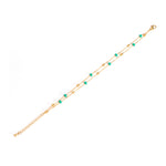 Regable Grün Armband Gold