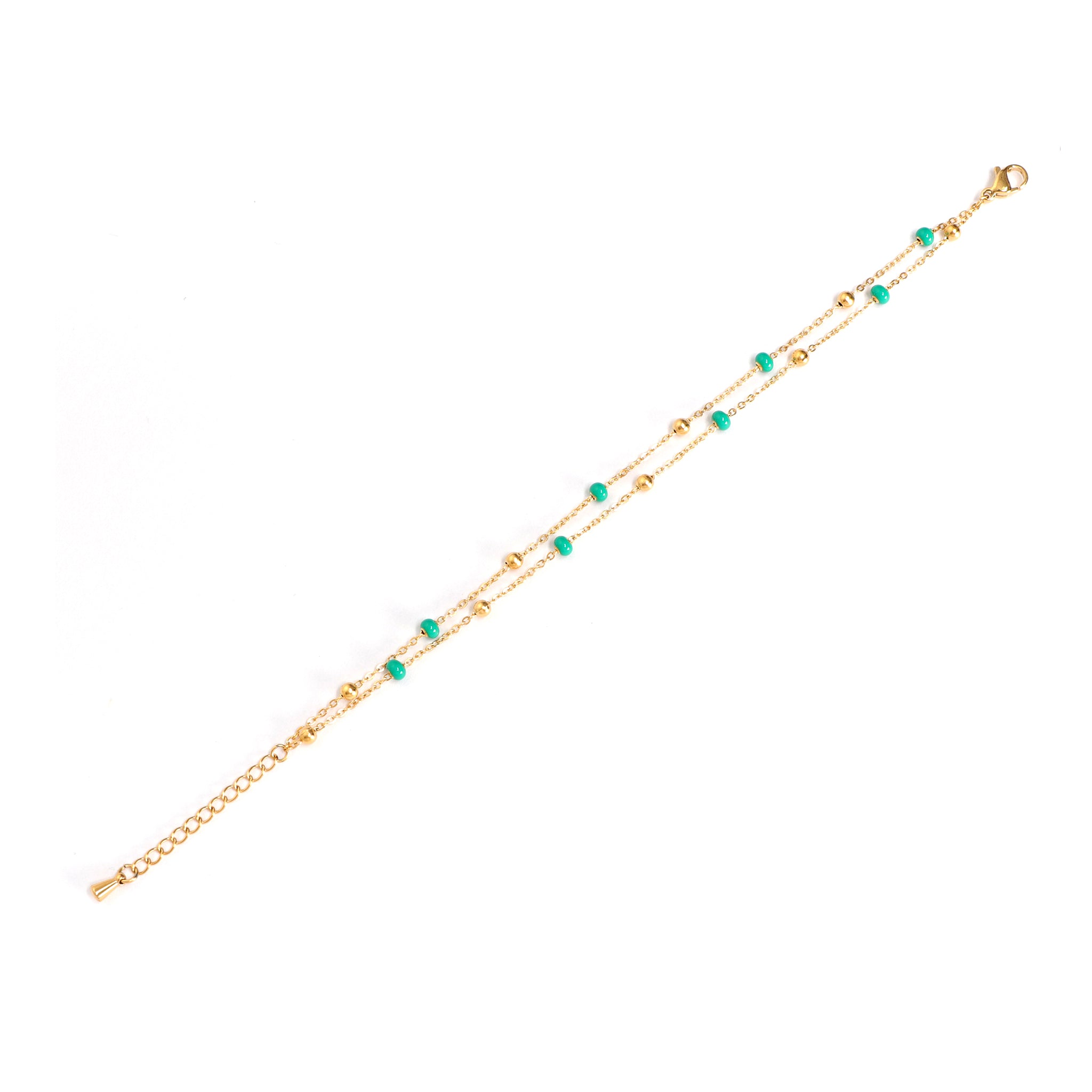 Regable Grün Armband Gold