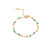 Regable Grün Armband Gold