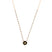 Denalres Schwarz Halskette Gold
