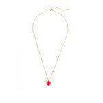 Sawinta Rot Halskette Gold