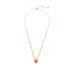 Zehale Rot Halskette Gold