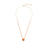 Zehale Rot Halskette Gold