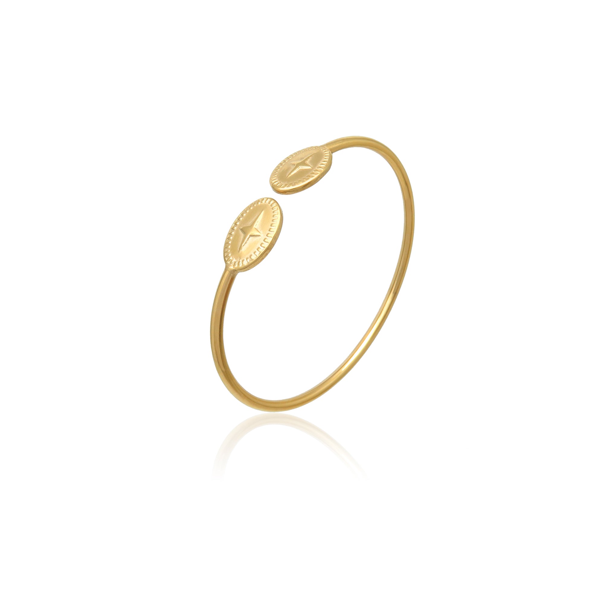 Dayina Armreif Gold
