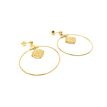 Dirium Ohrringe Gold