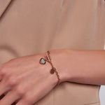 Brongem Armband Rose