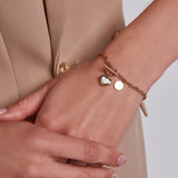 Brongem Armband Rose