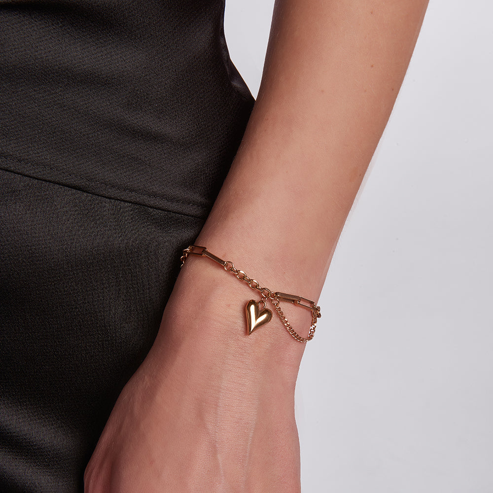 Camelin Armband Rose