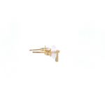 Boucle-T Ohrringe Gold