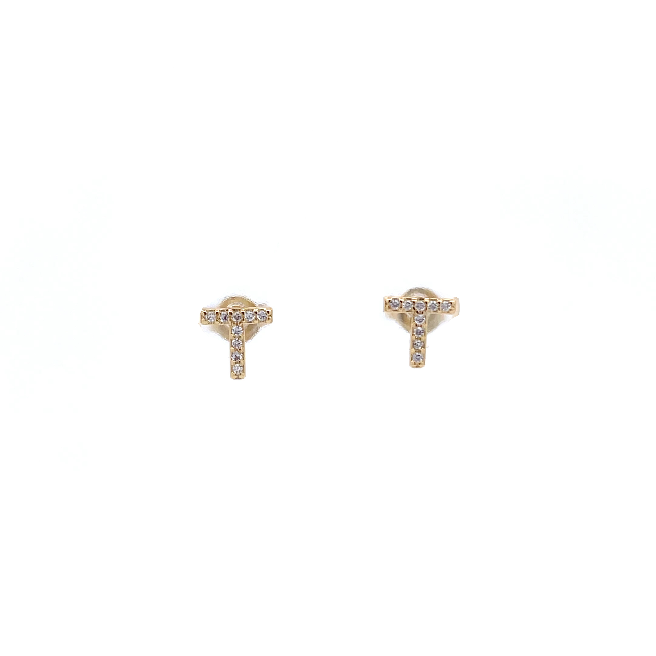 Boucle-T Ohrringe Gold