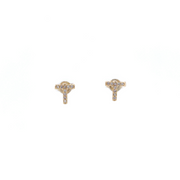 Boucle-T Ohrringe Gold