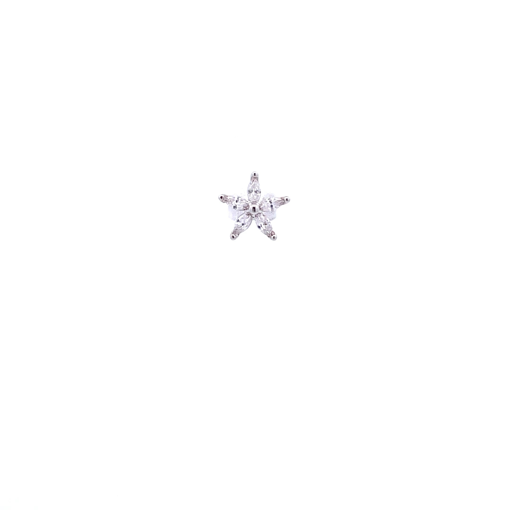 Bozura Piercing Weiß