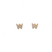 Boucle-W Ohrringe Gold