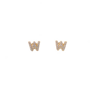Boucle-W Ohrringe Gold