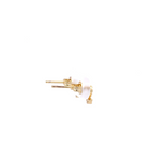 Boucle-S Ohrringe Gold
