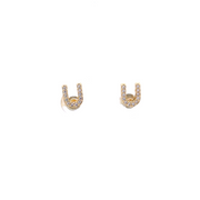 Boucle-U Ohrringe Gold