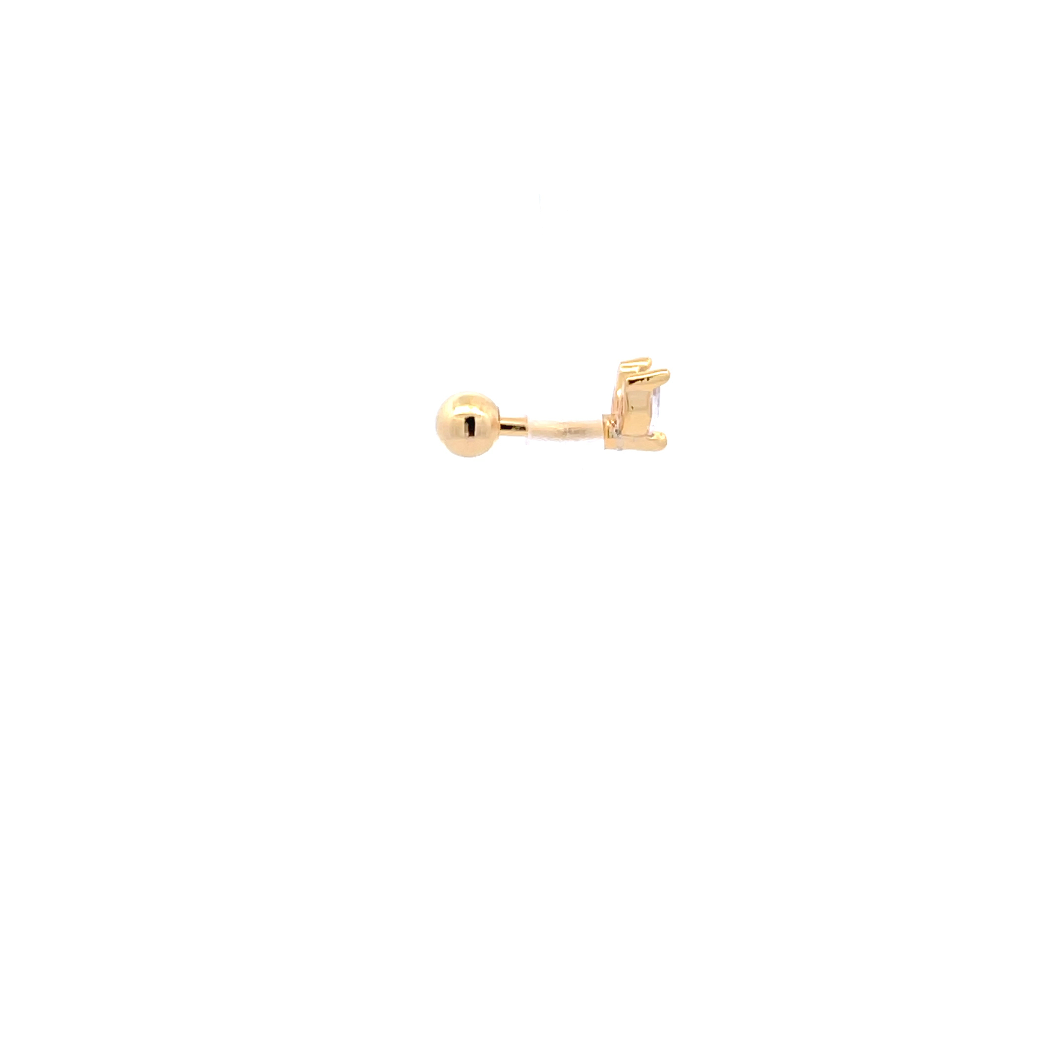 Ratines Piercing Gold
