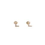 Boucle-L Ohrringe Gold