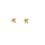 Boucle-X Ohrringe Gold