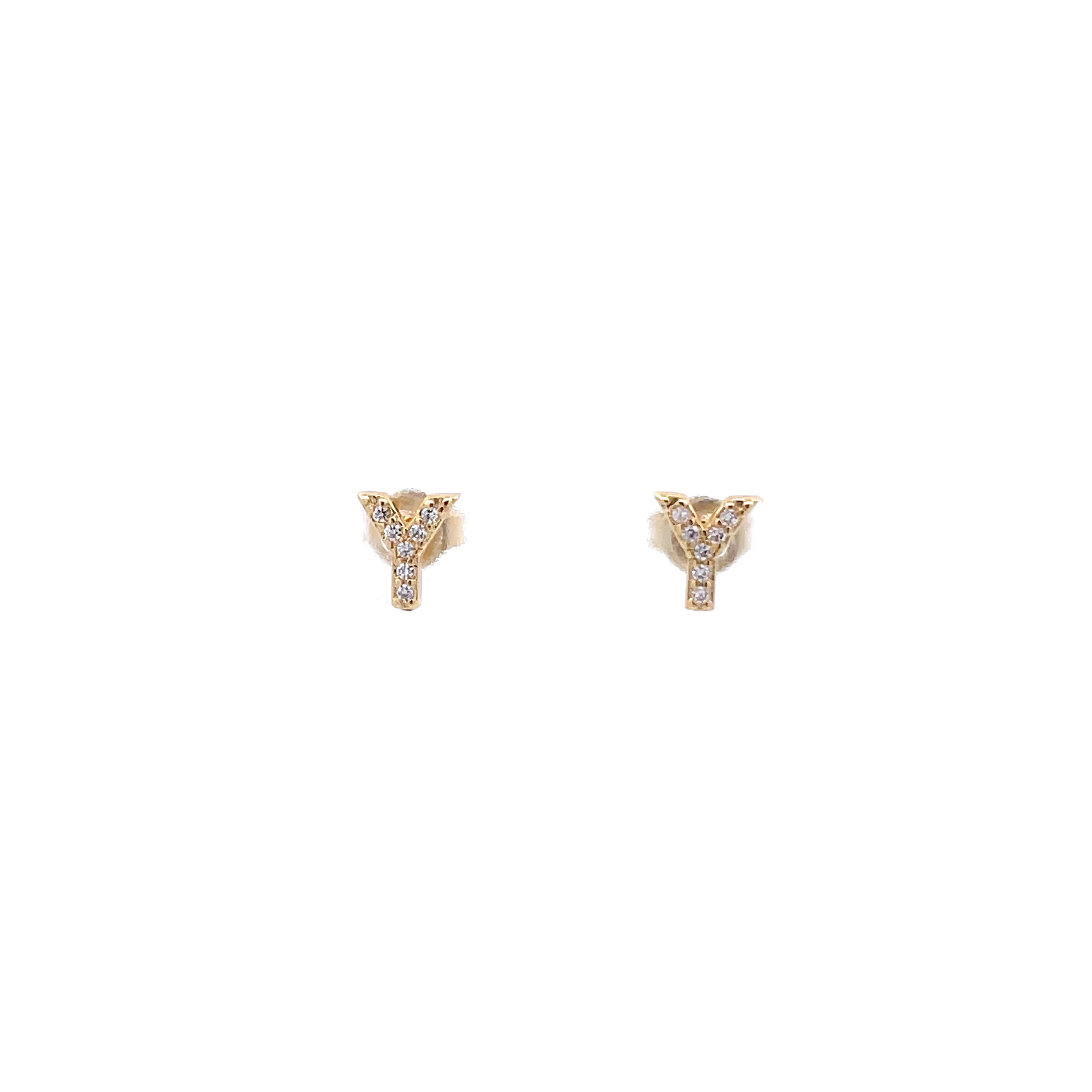 Boucle-Y Ohrringe Gold