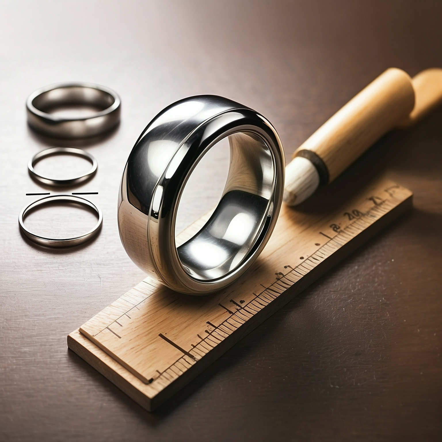 ring on the measuring scale