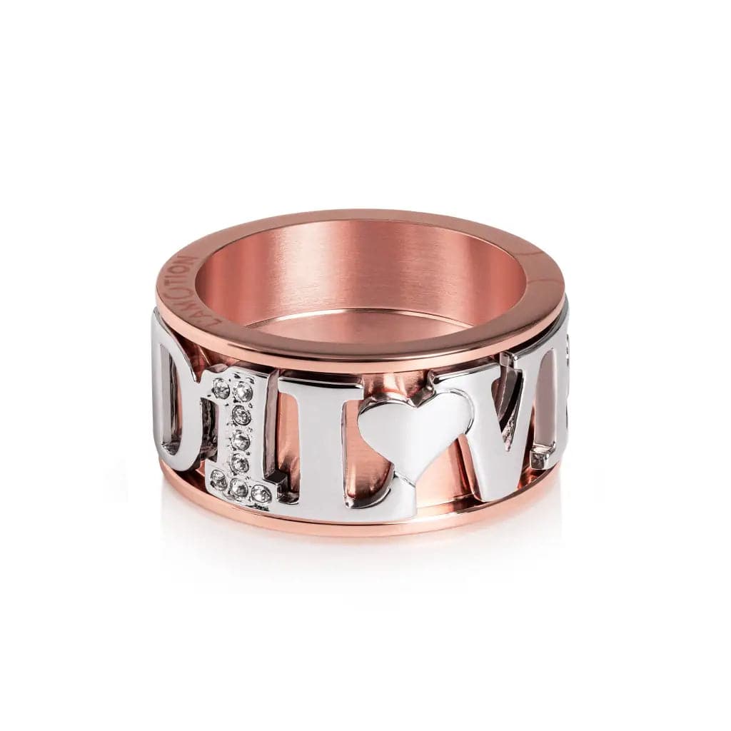 1 WORLD 1 LOVE Ring Set