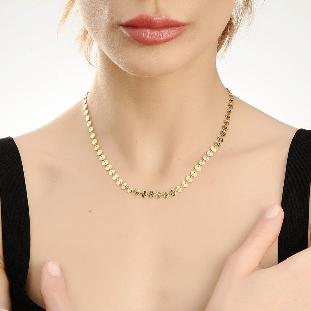 Immos Halskette Gold