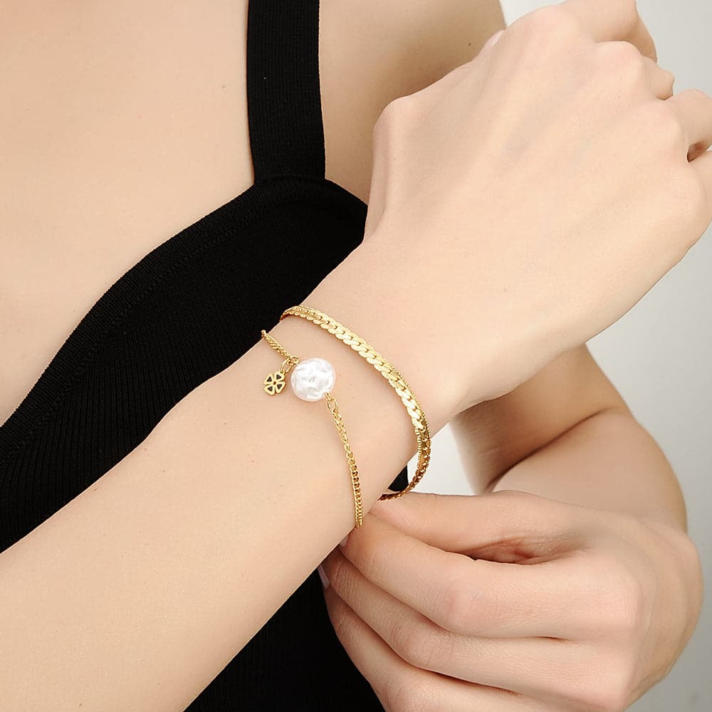 Numeaf Armband Gold