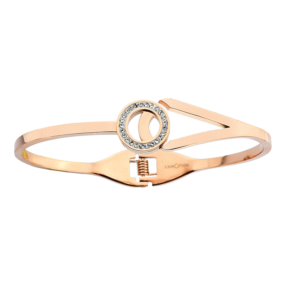 Horn Armreif Rose