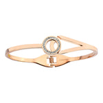 Horn Armreif Rose