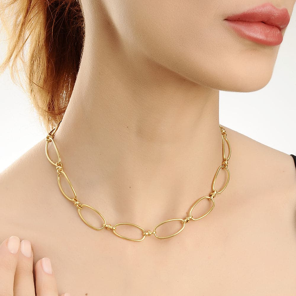 Inutiv Halskette Gold