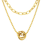 Icgen Halskette Gold