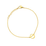 Pfer Letter-D Armband Gold