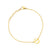 Pfer Letter-D Armband Gold