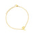 Pfer Letter-W Armband Gold