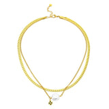 Numeaf Halskette Gold