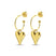 Eurru Ohrringe Gold