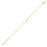 Pfer Letter-K Armband Gold