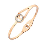 Horn Armreif Rose