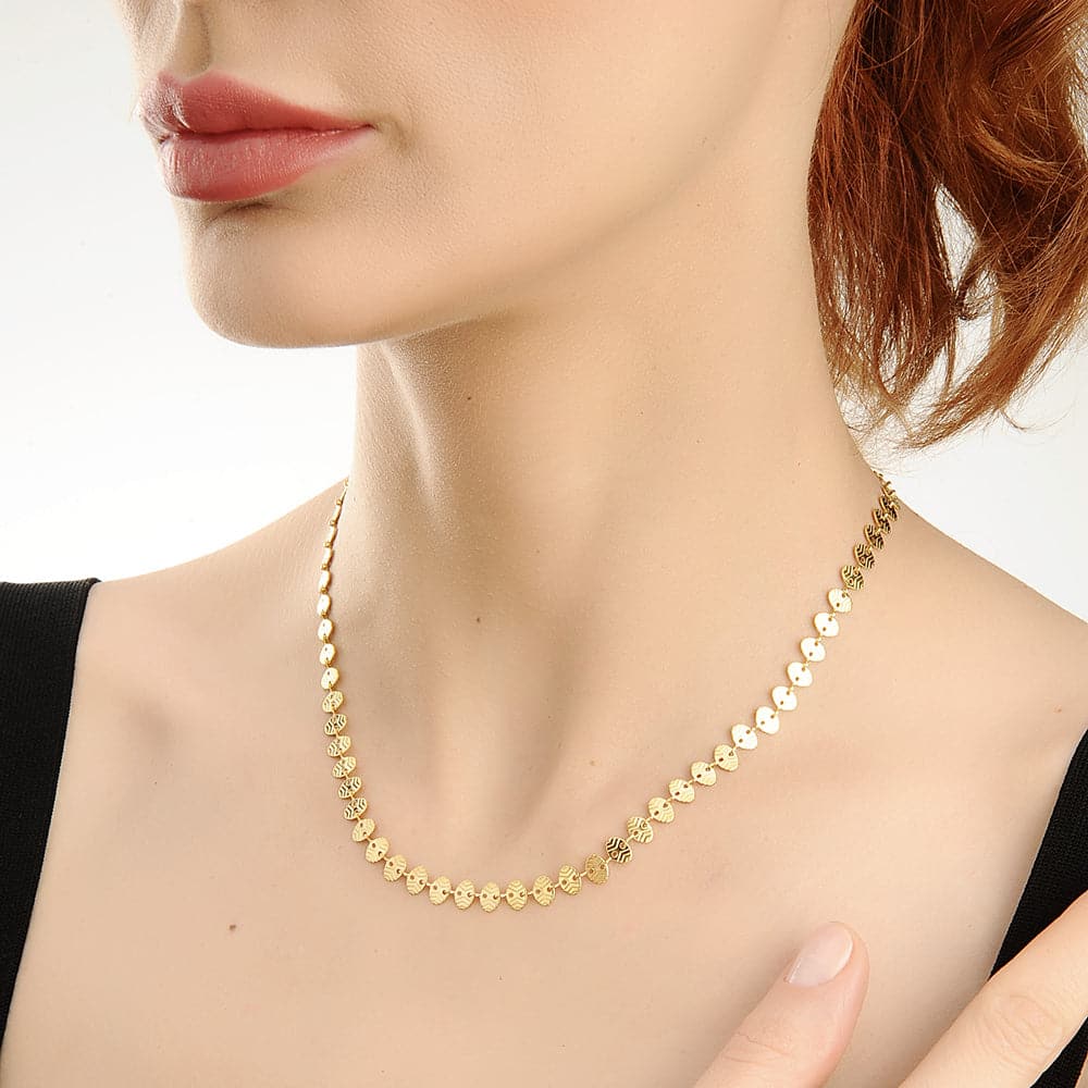Immos Halskette Gold