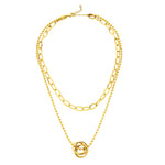 Icgen Halskette Gold