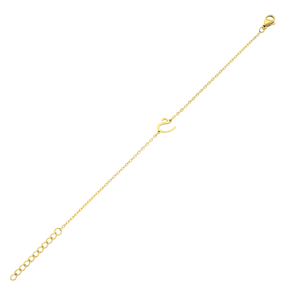 Pfer Letter-U Armband Gold