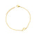 Pfer Letter-Q Armband Gold