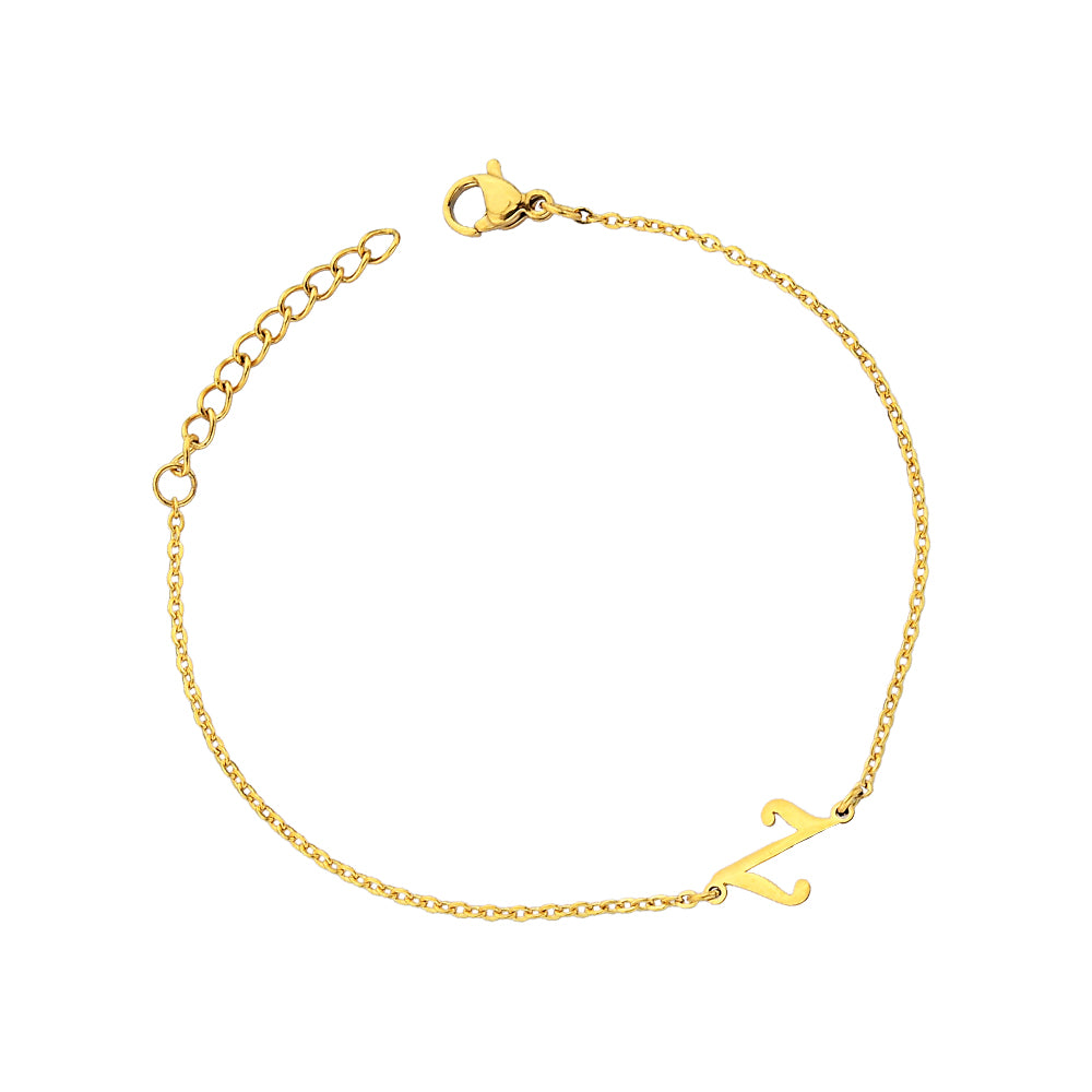 Pfer Letter-Z Armband Gold
